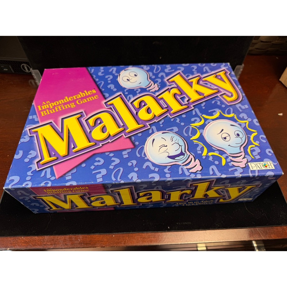 Malarky Board Game Patch Products Imponderables Bluffing Party Game 7342 - Whole
